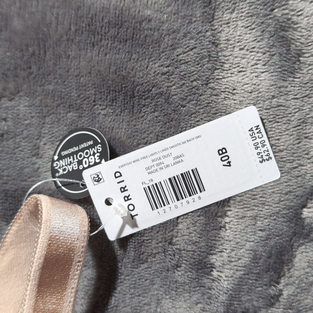 Torrid Rose Dust 40B Bra Wireless - Picture 5 of 5